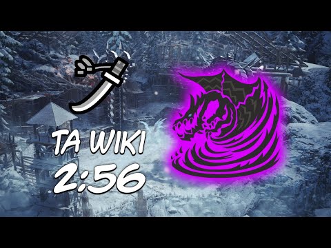 Tempered Kushala Daora TAwiki Longsword Solo 2:56.73 | MHW:IB PC