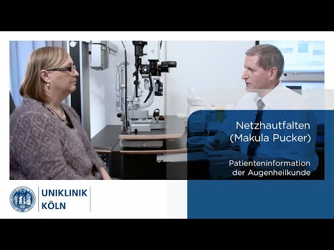 Netzhautfalten - Makula Pucker