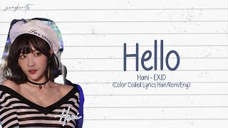Hani (EXID) - &#39;Hello&#39; (Color Coded Lyrics Han/Rom/Eng)