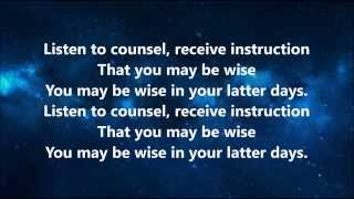 Listen to Counsel - Song with Lyrics