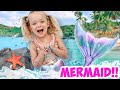 IVY and MOM turn into MERMAIDS!!