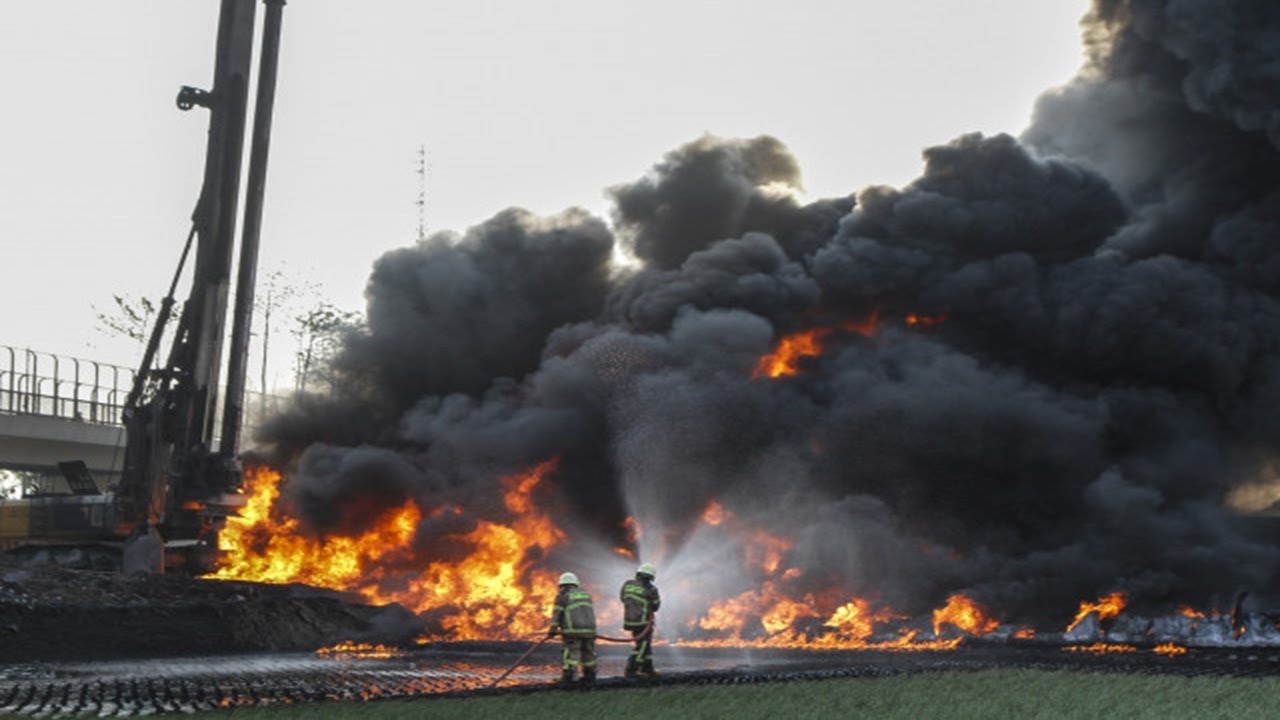 AGGRESSIVE CAMPAIGN: OIL PIPELINE SUPPLYING THE RUSSIAN ARMY WAS BLOWN UP IN THE SARATOV REGION