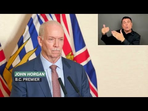 Premier Horgan to step down as NDP leader, answers media questions