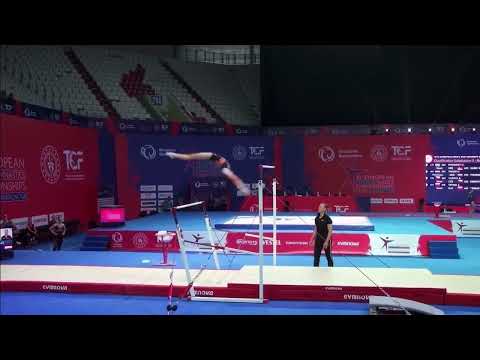 Naomi Visser (NED) UB QF 2023 European Championships Quals 14.466