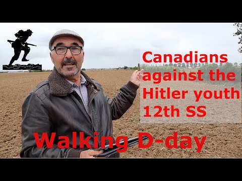 The Canadians against the 12th SS Hitler youth, advancing from Juno beach