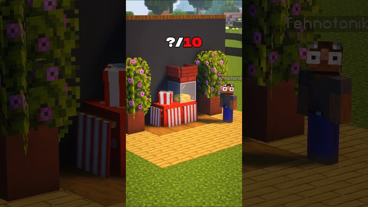 Minecraft Popcorn Machine (YOUR WAY'S BETTER)