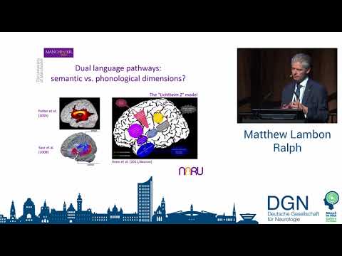 Matthew Lambon Ralph: Aphasia as a neural network disorder