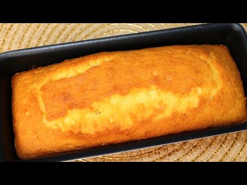 Cake in 5 Minutes! You will make this cake everyday - easy quick recipe orange loaf cake