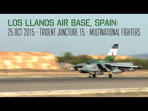 NATO Fighters in Spain - 25 Oct 2015