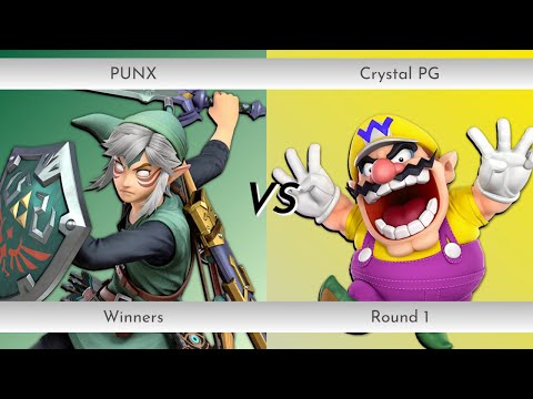 PUNX (Link) vs. Crystal PG (Wario) | Smash Sans Frontieres #119 Winners Round 1