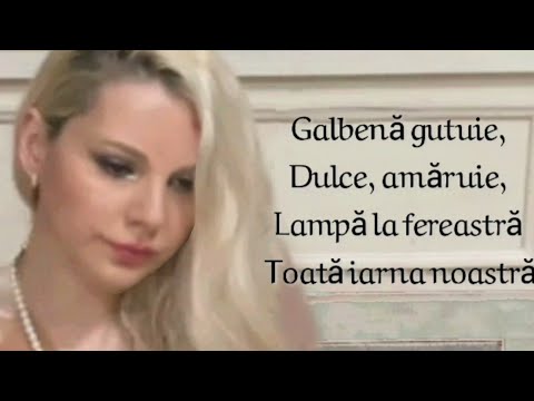 Sandra N - Galbena gutuie ( Versuri )