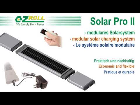 OZRoll 12-Volt Antriebe für Rollläden, Markisen und Jalousien. Solarantriebe. 2. Rettungsweg