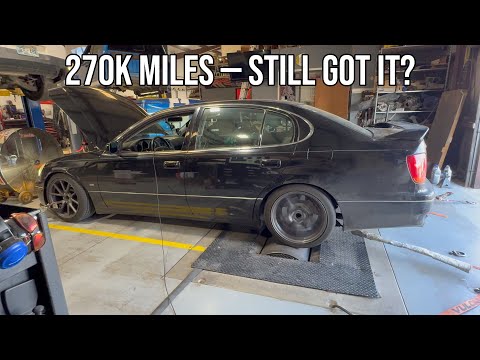 Stock Auto GS300 2JZ-GE VVTi With 270,000 Miles Dyno