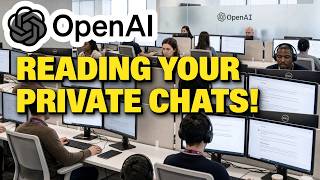 OpenAI Is Reading Your Private ChatGPT Chats