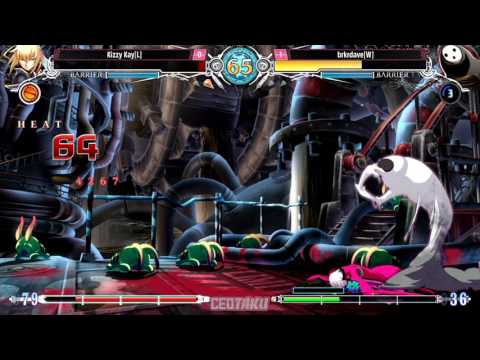 CEOtaku 2016 BlazBlue Central Fiction Grand Finals Kizzy Kay vs brkrdave