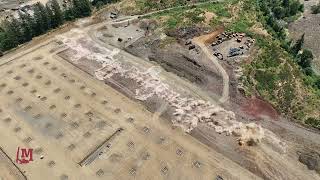 Development rock blasting