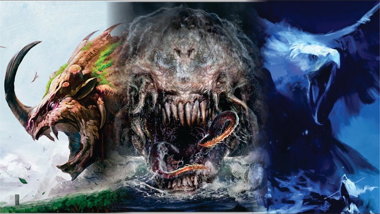 LEVIATÃ, BEHEMOTH E ZIZ OS LENDÁRIOS! 🦏🐉🦅