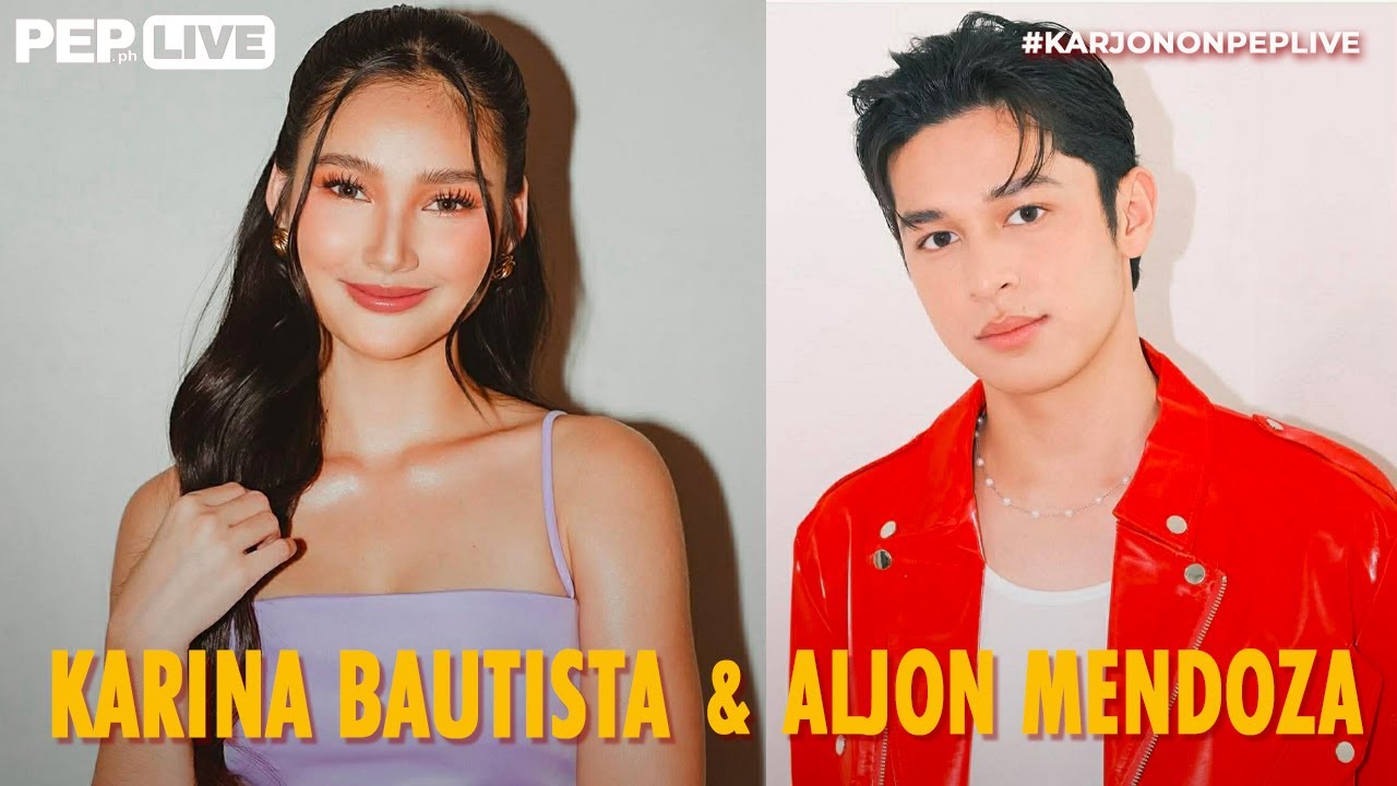 WATCH: Karina Bautista & Aljon Mendoza on PEP Live!