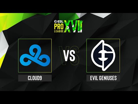 Cloud9 vs. Evil Geniuses - Map 2 [Mirage] - ESL Pro League Season 17 - Upper bracket