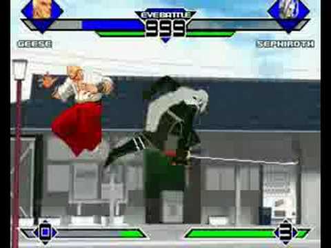 SS MUGEN All-Stars Ep.45 - Geese Howard vs. Sephiroth