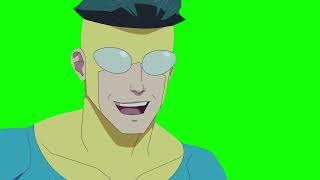 Invincible "you have no idea how much I want you to say that" green screen