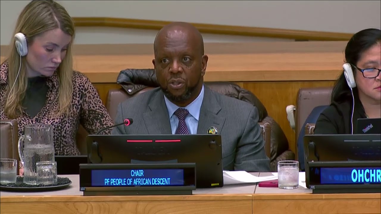 Discrimination against people of African descent is a violation of international human rights law