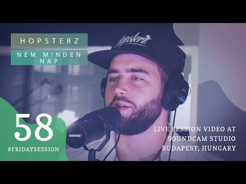 Hopsterz - Nem minden nap // LIVE At SoundCam Studio