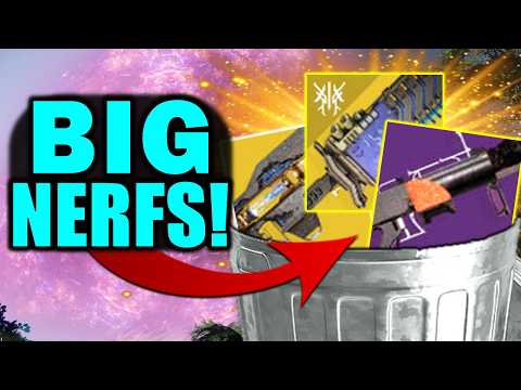 Wow... Bungie is Nerfing some of the Best Weapons in Destiny 2...
