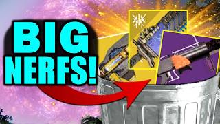 Wow... Bungie is Nerfing some of the Best Weapons in Destiny 2...
