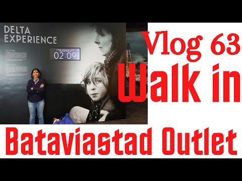 Vlog 63 | Walk in Bataviastad Fashion Outlet, Lelystad | 4K 30 FPS
