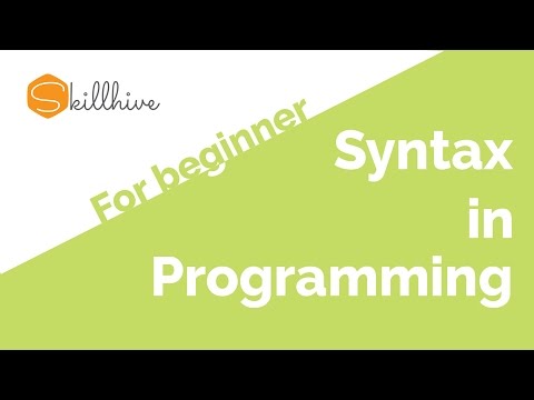 Syntax :The Real Backbone of every Programming Language – Computer ...
