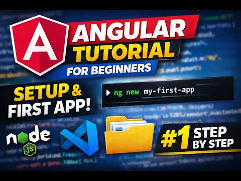 Angular Tutorial For Beginners 1 Setup Environment Create First Angular App