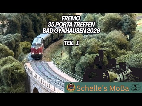 Fremo | 35th Porta Meeting in Bad Oeynhausen 2026 Part 1 | Era III | HSB Narrow Gauge Railway