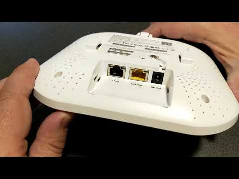 Maršrutizatorius ZYXEL NWA220-6E AX5400 2X2+4X4 MU-MIMO, DUAL Radijas 2.4 AND 5 OR 6 GHZ OPTION, 1X1G &amp; 1X1/2.5 GB LAN PORT, POE+(802.3AT), STANDALONE/NEBULA CLOUD MANAGED video