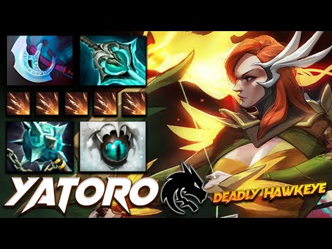 Yatoro Windranger Deadly Hawkeye - Dota 2 Pro Gameplay [Watch & Learn]