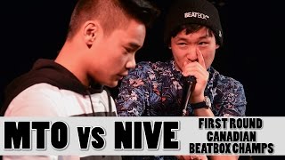 MTO vs Nive - 2016 Canadian Beatbox Champs - First Round