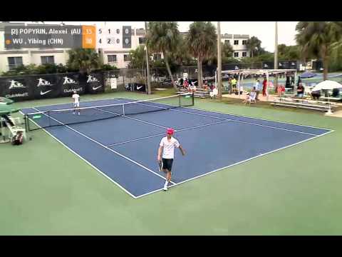 NJT Int Masters 2013 - BU14 Consolation Finals winner Alexei Popyrin (AUS)