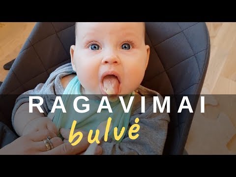 Ragavimai | Smiltė pirmą kartą ragauja BULVĘ