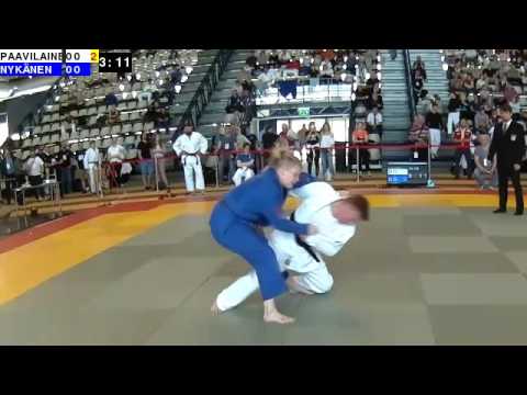 Judon SM 2017: N-78: PAAVILAINEN - NYKÄNEN