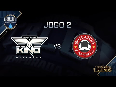 Big Gods x Kino (SSF - Jogo 2) CBLoL 2016 - 2ª Etapa