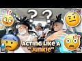 ACTING LIKE A JUNKIE TO SEE HOW MY FAMILY REACTS EXTREMELY HILARIOUS