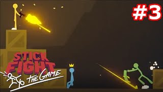 まっつん.じょんも.イーデス.しんくのStickFight実況＃３