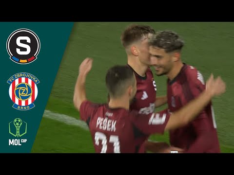 MOL Cup Highlights: AC Sparta Praha vs. FC Zbrojovka Brno 4:0 (3. kolo)