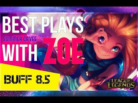 ZOE LOL BEST PLAYS!! FUNNY VIDEO XD - LEAGUE OF LEGENDS (LOL). By Summer Cavee.