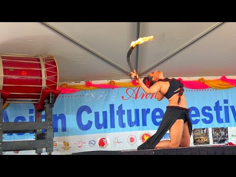 Bellynesian Fire Sword to Lukitau at (ACF) 2025 Asian Culture Festival | Year of The Snake