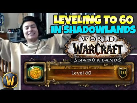 DAY 1 SHADOWLANDS - Pika Loses ALL SANITY Leveling to 60 in 1 Sitting