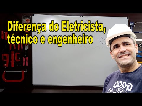 Diferença do Eletricista, técnico e engenheiro