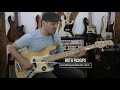 Sire Marcus Miller V7 Swamp Ash 5 NT 2nd Generation Bass - Sound Demo (no talking)