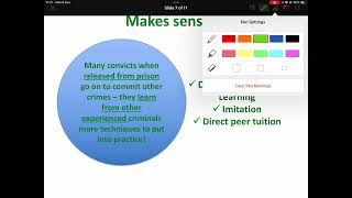 Differential Association Theory - Forensic Psychology