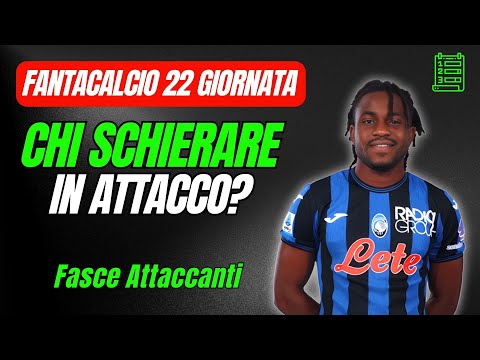 Gli ATTACCANTI in ordine di APPETIBILITÀ🚦22 GIORNATA Fantacalcio👉DIVISIONE in FASCE